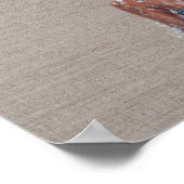 Girl Bathing 2012 Poster (Ecke)