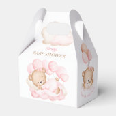 Girl Bear Baby Dusche Gable Favor Box Geschenkschachtel (Vorderseite)