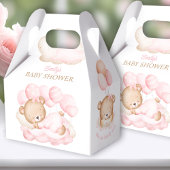 Girl Bear Baby Dusche Gable Favor Box Geschenkschachtel