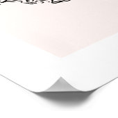 Girl Beautiful Art Poster (Ecke)