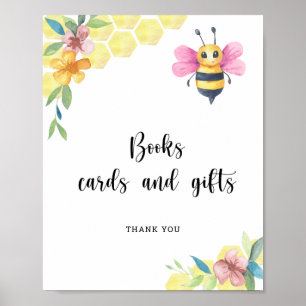 Girl Bee - Bücher, Karten und Geschenke Poster