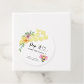 Girl Bee Pop, wenn sie Pop Geschenkanhänger (Beispiel)