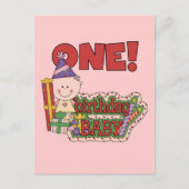 Girl Birthday Baby Tshirts und Geschenke Postkarte (Vorderseite)