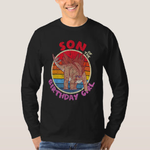 Girl Birthday I Son I Stegosaurus I Family Matchin T-Shirt