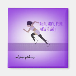 Girl Blade Runner Magnet