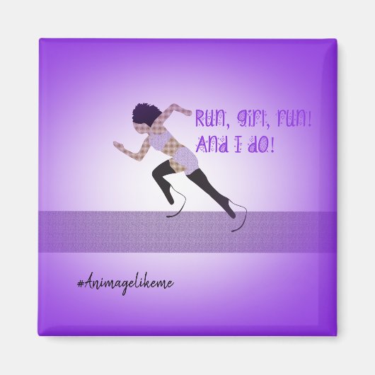 Girl Blade Runner Magnet (Vorne)