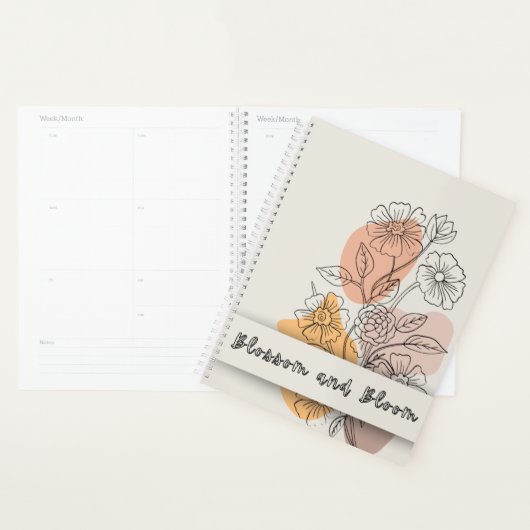 Girl-Blumengeschenk für ihren Planner Planer (Anzeige)