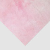 Girl Blush Pink Gefärbte Krawatte Seidenpapier (Detail)