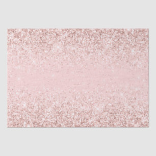 Girl Blush Pink Sparkle Glitzer Seidenpapier