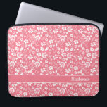 Girl Blush Pink Tropische Blume Monogramm Laptopschutzhülle<br><div class="desc">Girly Blush Pink Tropical Blume Monogram Laptop Schläfchen. Einfach mit Text,  Schriftart und Farben anpassen. Erstellt von Zazzle pro Designer BK Thompson exklusiv für Cedar und String; bitte kontaktieren Sie uns,  wenn Sie Hilfe beim Design benötigen.</div>