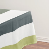 Girl Bold Rainbow Große Streifen Muster Tischdecke (Beispiel)