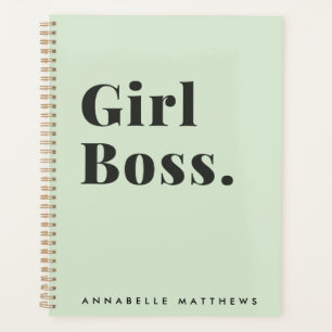Girl Boss Babe Small Business Owner  Planer