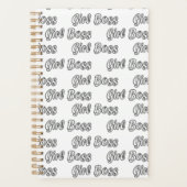 Girl Boss Empowered Lady Entrepreneur Planer (Vorderseite)