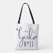 Girl Boss Frauen süße Tasche (Rückseite)