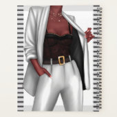 Girl Boss Gebäude Ihr Reich Planer (Rückseite)