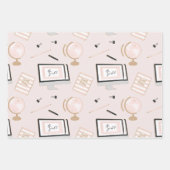 Girl Boss Geschenkpapier Set (Vorderseite 2)