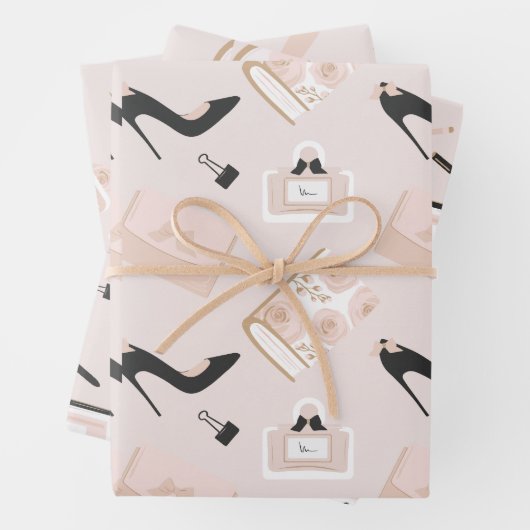 Girl Boss Geschenkpapier Set (Beispiel)