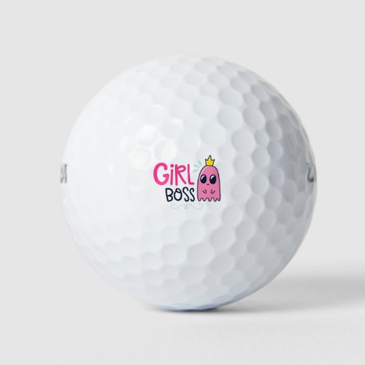 Girl Boss Golfball (Vorderseite)