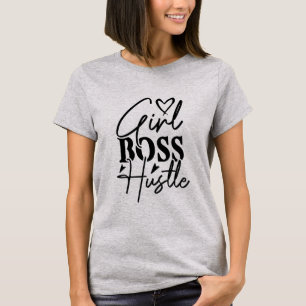 Girl Boss Hustle Womens T - Shirt