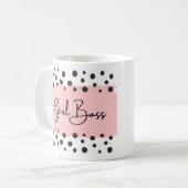 Girl Boss Kaffeetasse (Vorderseite Links)
