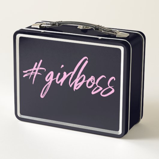 Girl Boss Lunch Box | Make-up Storage (Rückseite)