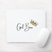 Girl Boss Mauspad (Mit Mouse)