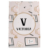 Girl Boss Mittlere Geschenktüte (Rückseite)