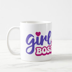 Girl Boss Motivations-Kaffeetasse für Unternehmeri Kaffeetasse