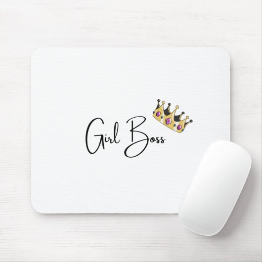 Girl Boss Mousepad (Mit Mouse)
