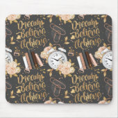 Girl Boss Mousepad - Träumen, glauben, erreichen (Vorne)