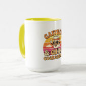 Girl Boss Mug Caffeine & Chaos Coordinator Cup. Tasse (Vorderseite Links)