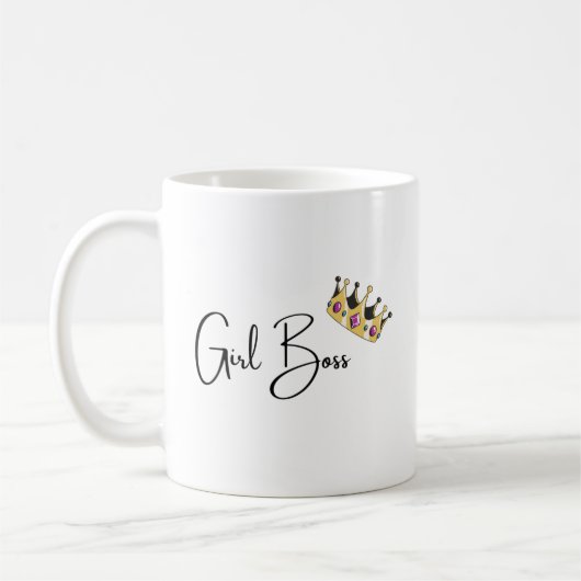 Girl Boss Mug Kaffeetasse (Links)