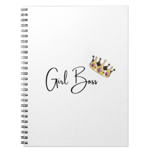 Girl Boss Notizbuch Notizblock