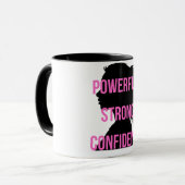 Girl Boss Pink Black Tasse (Vorderseite Links)