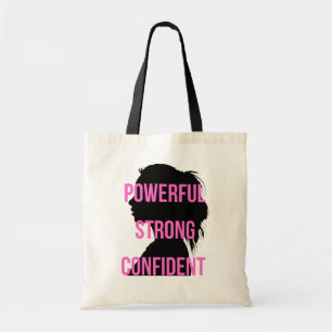 Girl Boss Pink Black Tragetasche