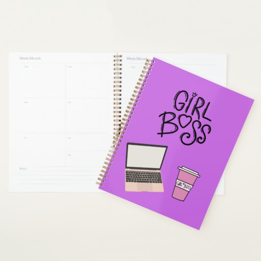Girl Boss Planner mit Hardcover Planer (Anzeige)