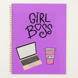 Girl Boss Planner mit Hardcover Planer