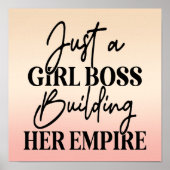 Girl Boss Poster (Vorne)