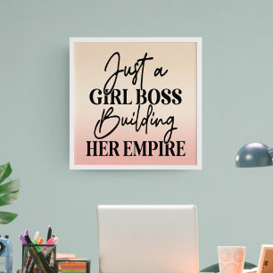 Girl Boss Poster