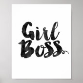 Girl Boss Poster (Vorne)