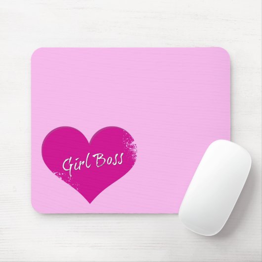 Girl Boss Power Mousepad (Mit Mouse)