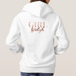 Girl Boss | Rose Schwarzer Text | Hoodie