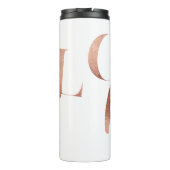 Girl Boss | Rose Schwarzer Text | Thermosbecher (Rückseite)