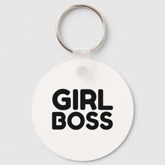 GIRL BOSS SCHLÜSSELANHÄNGER (Vorderseite)