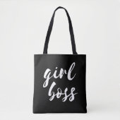 Girl Boss schwarze Tasche (Vorderseite)