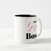 Girl Boss Tasse (VorderseiteRechts)