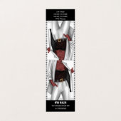 Girl-Boss-Visitenkarte Visitenkarten (Außenseite Aufgefaltet)