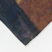 Girl, Bouguereau Fleecedecke (Ecke)