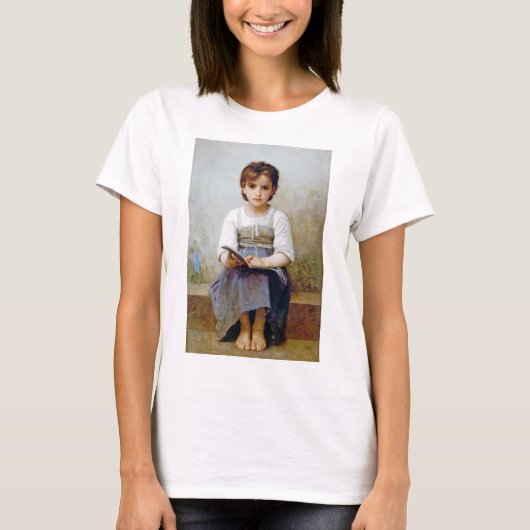 Girl, Bouguereau T-Shirt (Vorderseite)