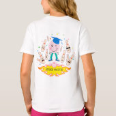 Girl Bowling streik Grafik T - Shirt - White (Rückseite)